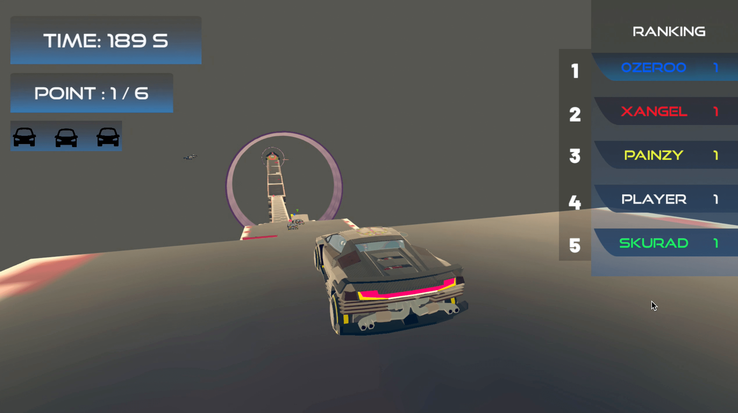 Elon Cars: Online Sky Stunt Screenshot 4