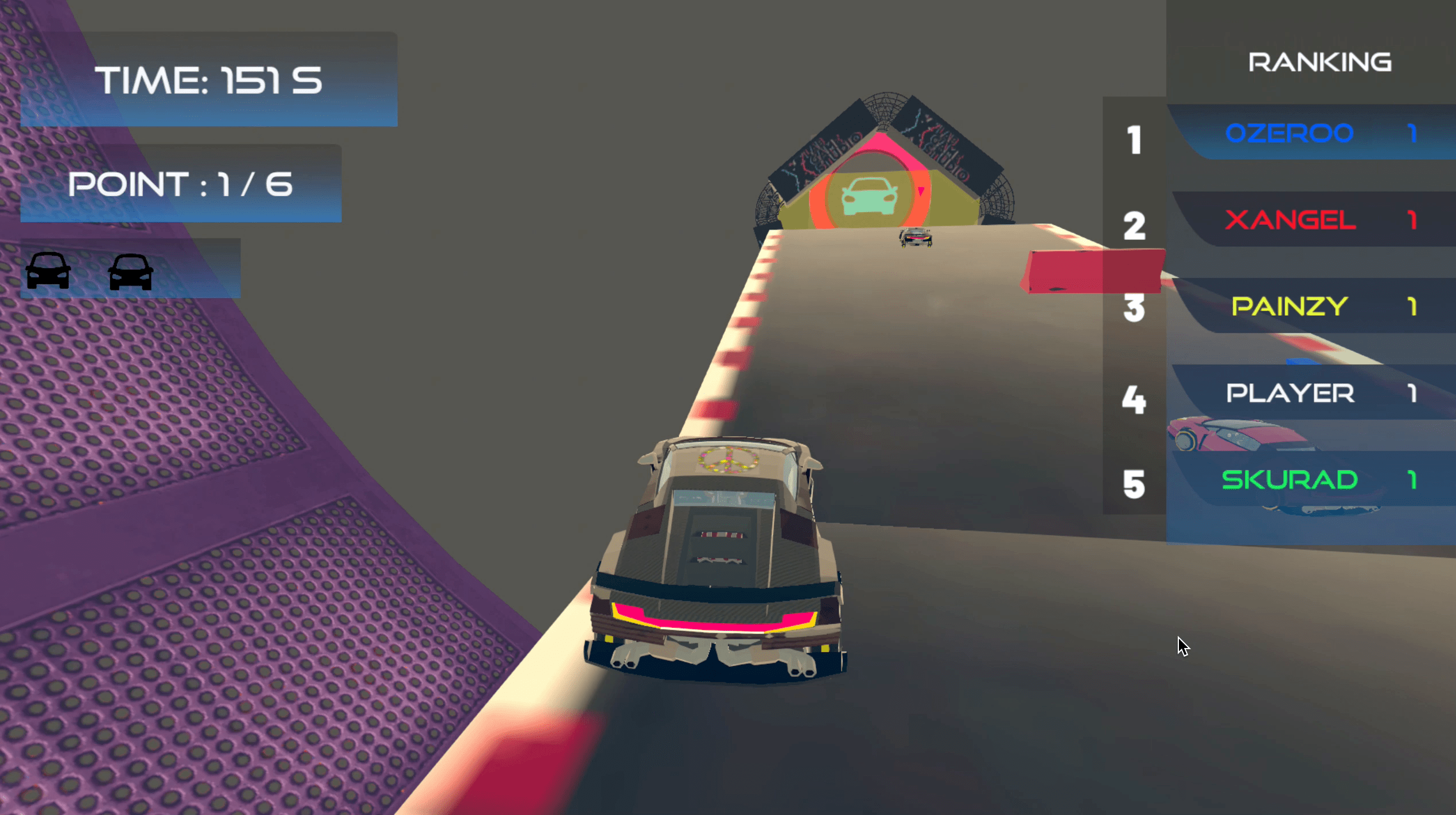 Elon Cars: Online Sky Stunt Screenshot 8 Elon Cars: Online Sky Stunt Screenshot 8