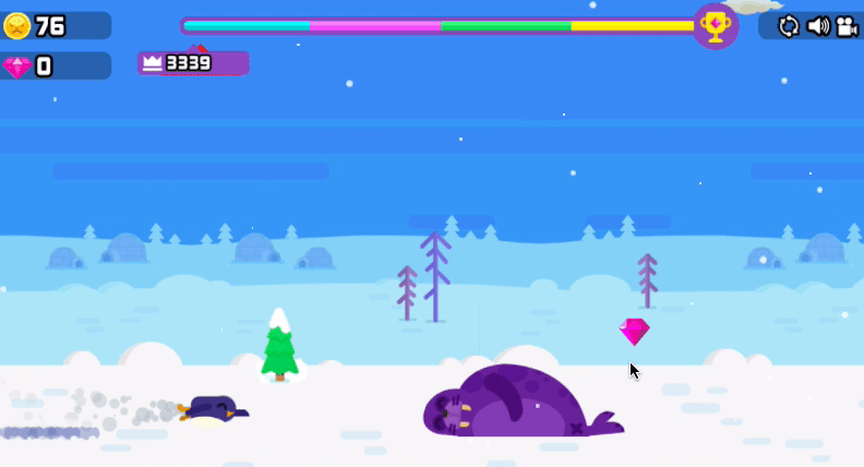 Penguin Bounce Screenshot 1 Penguin Bounce Screenshot 1