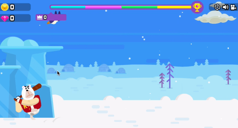 Penguin Bounce Screenshot 2 Penguin Bounce Screenshot 2