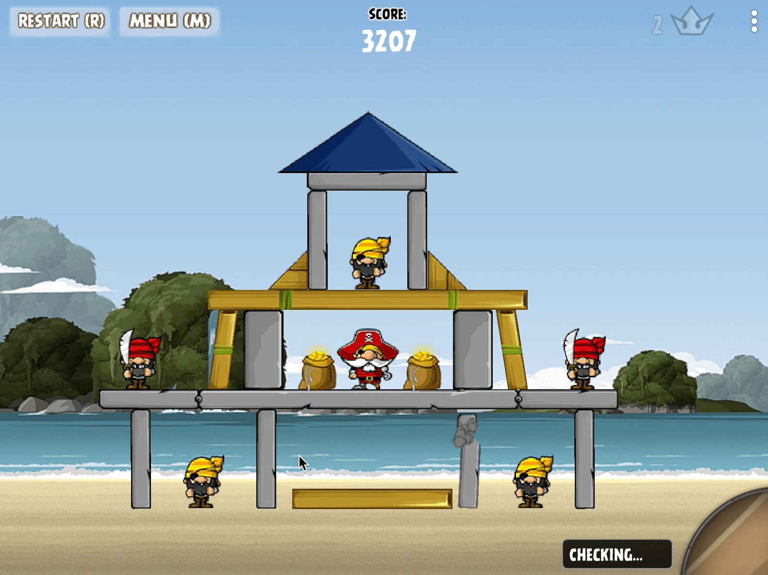 Siege Hero Pirate Pillage Screenshot 2