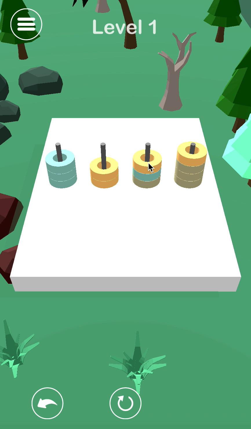 Color Sort 3D Screenshot 1 Color Sort 3D Screenshot 1