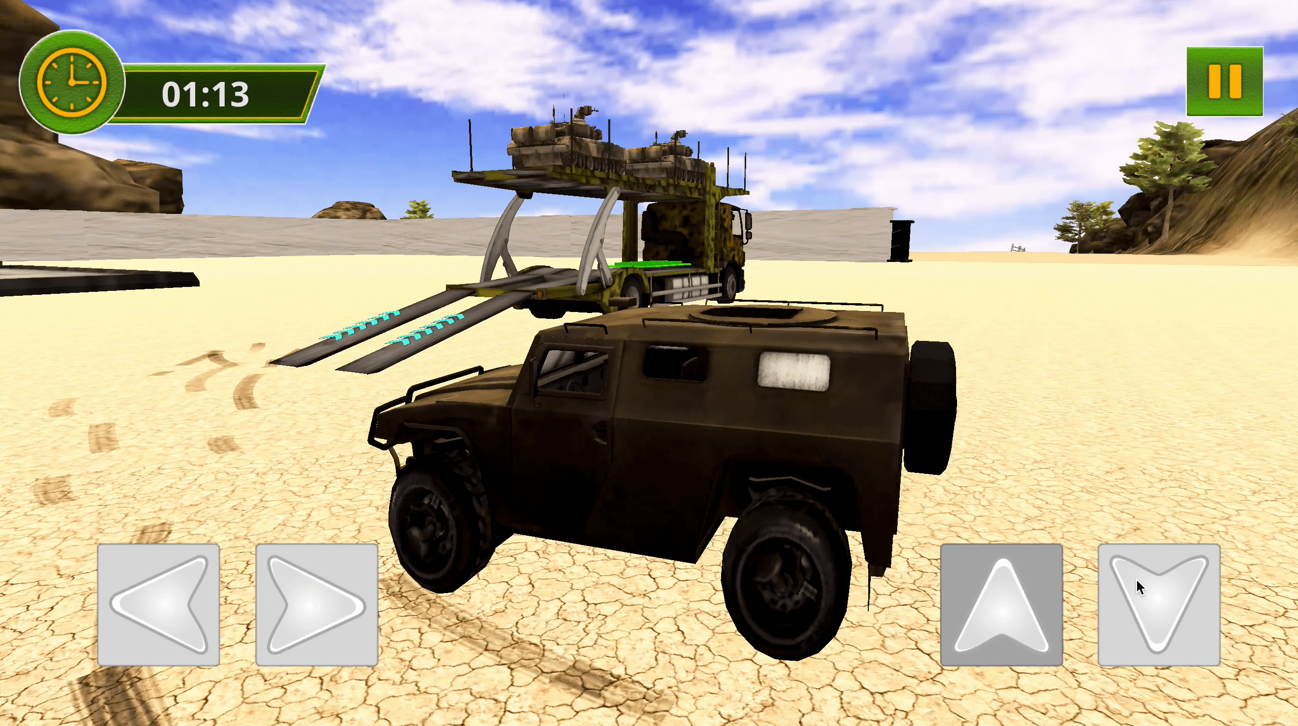 US Army Vehicle Transporter Truck Screenshot 3