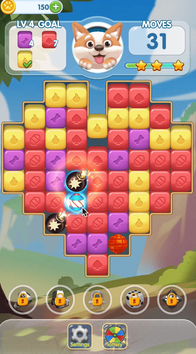 Puppy Blast Lite Screenshot 4 Puppy Blast Lite Screenshot 4