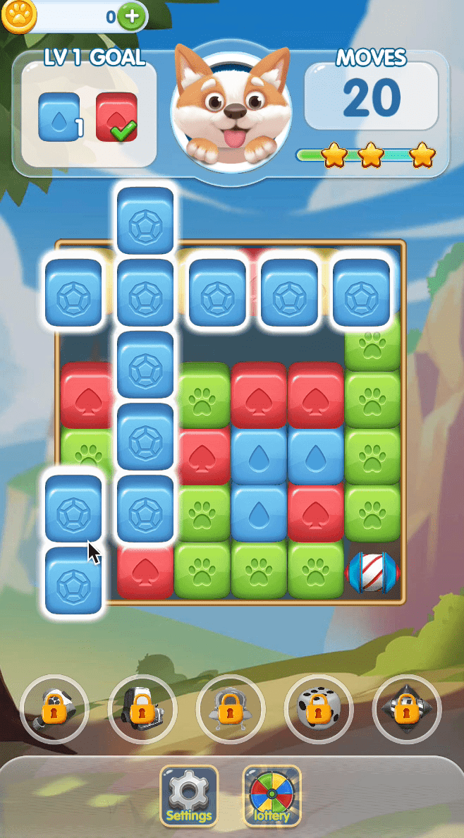 Puppy Blast Lite Screenshot 5 Puppy Blast Lite Screenshot 5