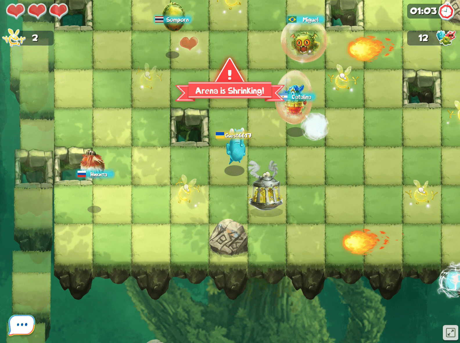 Raymans Incrediballs Dodge Screenshot 1 Raymans Incrediballs Dodge Screenshot 1