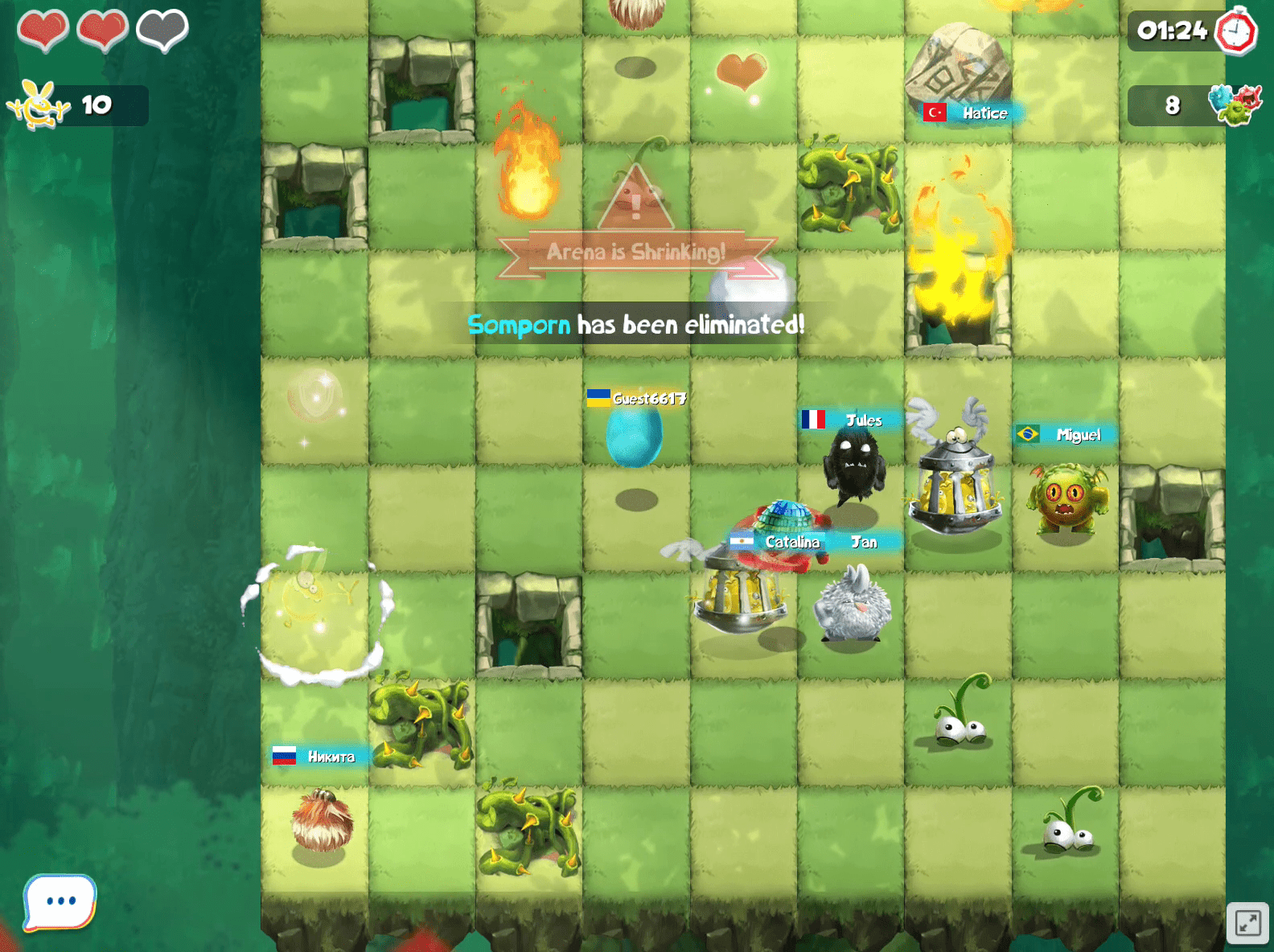 Raymans Incrediballs Dodge Screenshot 3 Raymans Incrediballs Dodge Screenshot 3