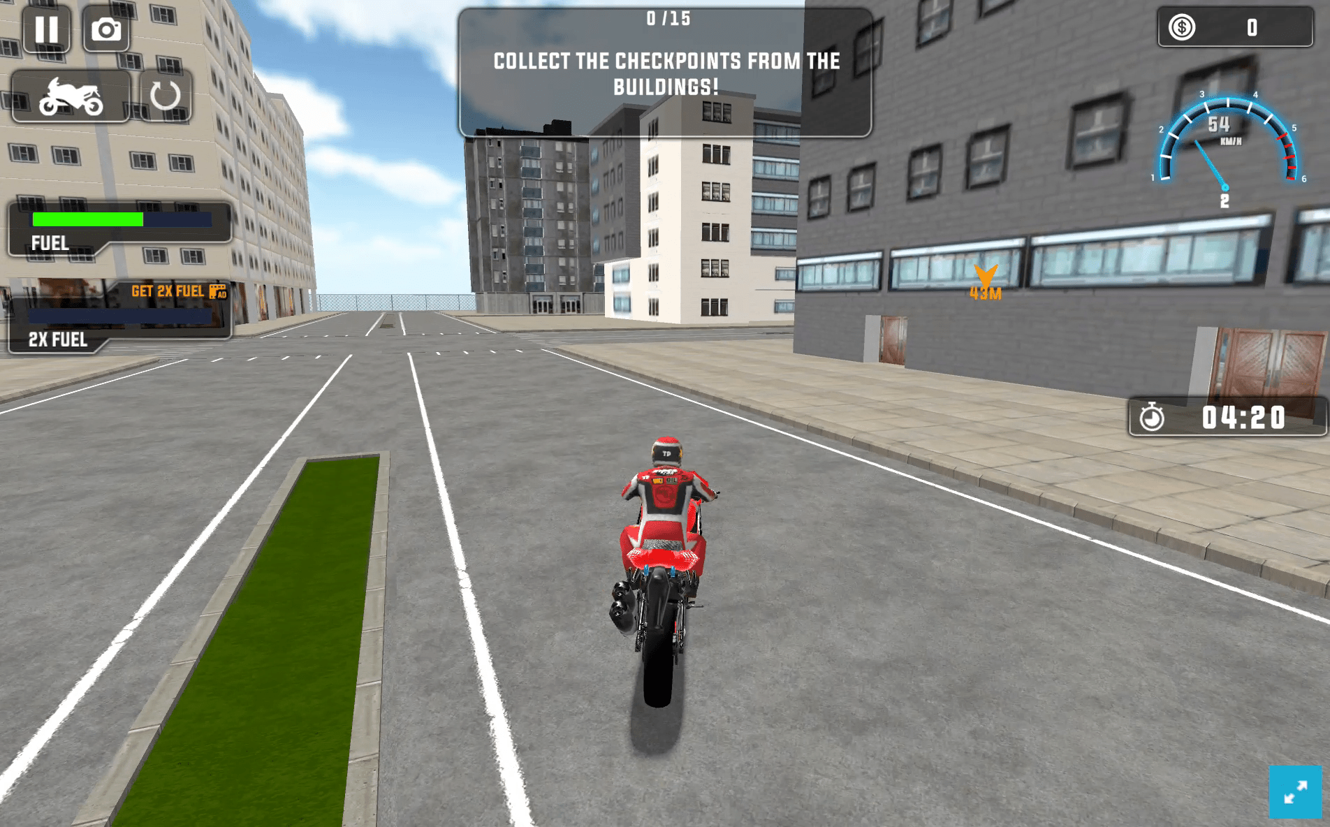 Drive Bike Stunt Simulator 3d Screenshot 11