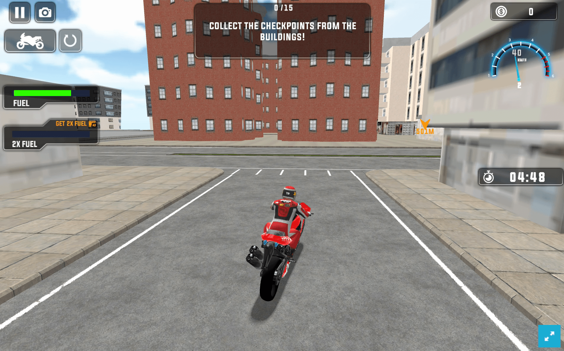 Drive Bike Stunt Simulator 3d Screenshot 13