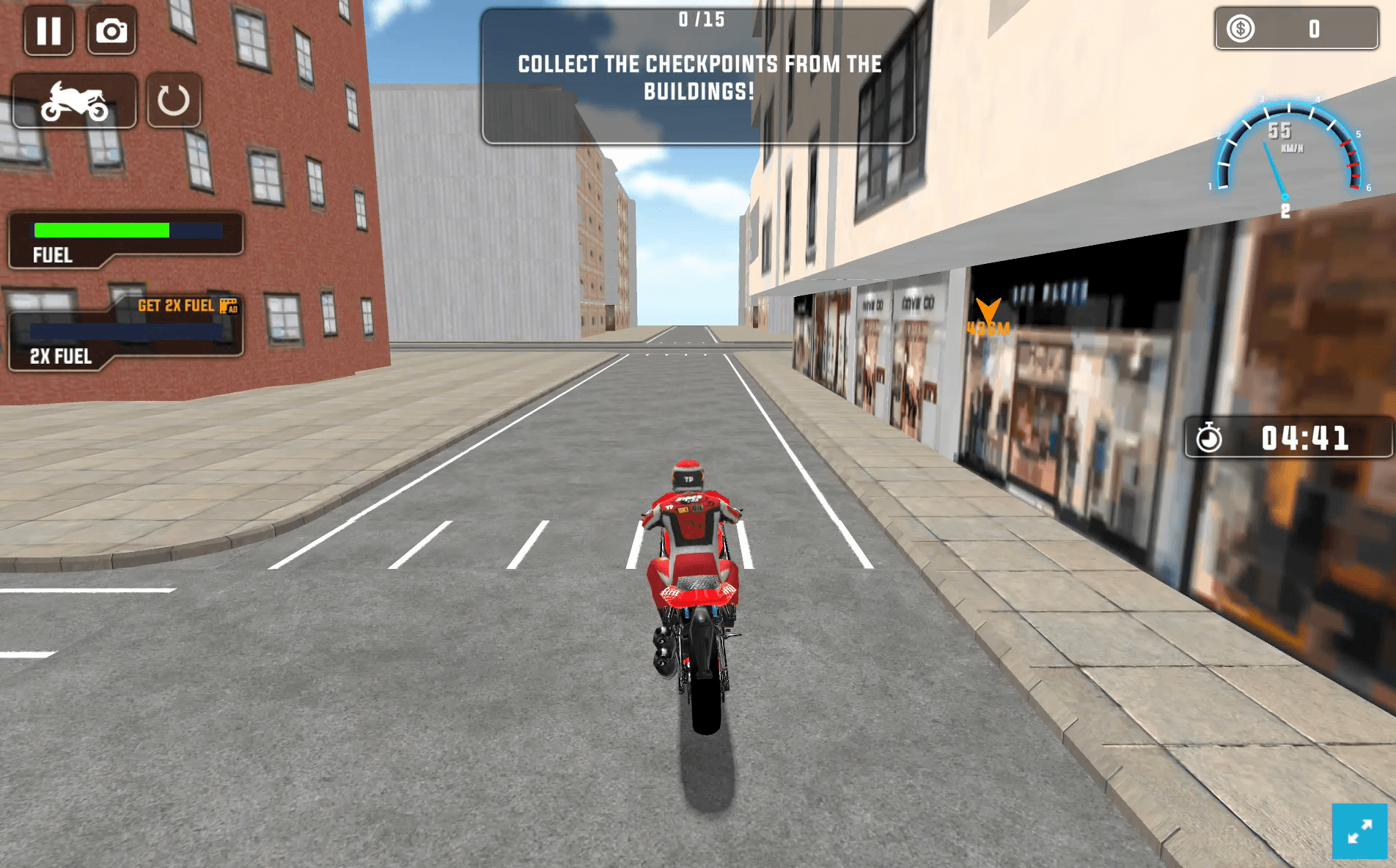 Drive Bike Stunt Simulator 3d Screenshot 7