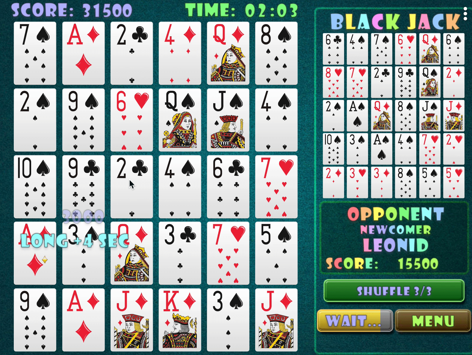 Black Jack Puzzle Screenshot 13