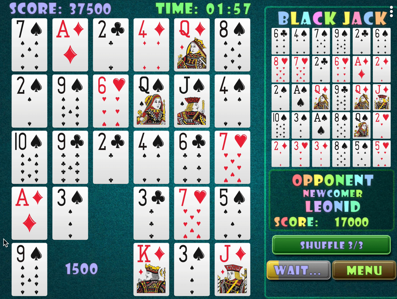 Black Jack Puzzle Screenshot 14