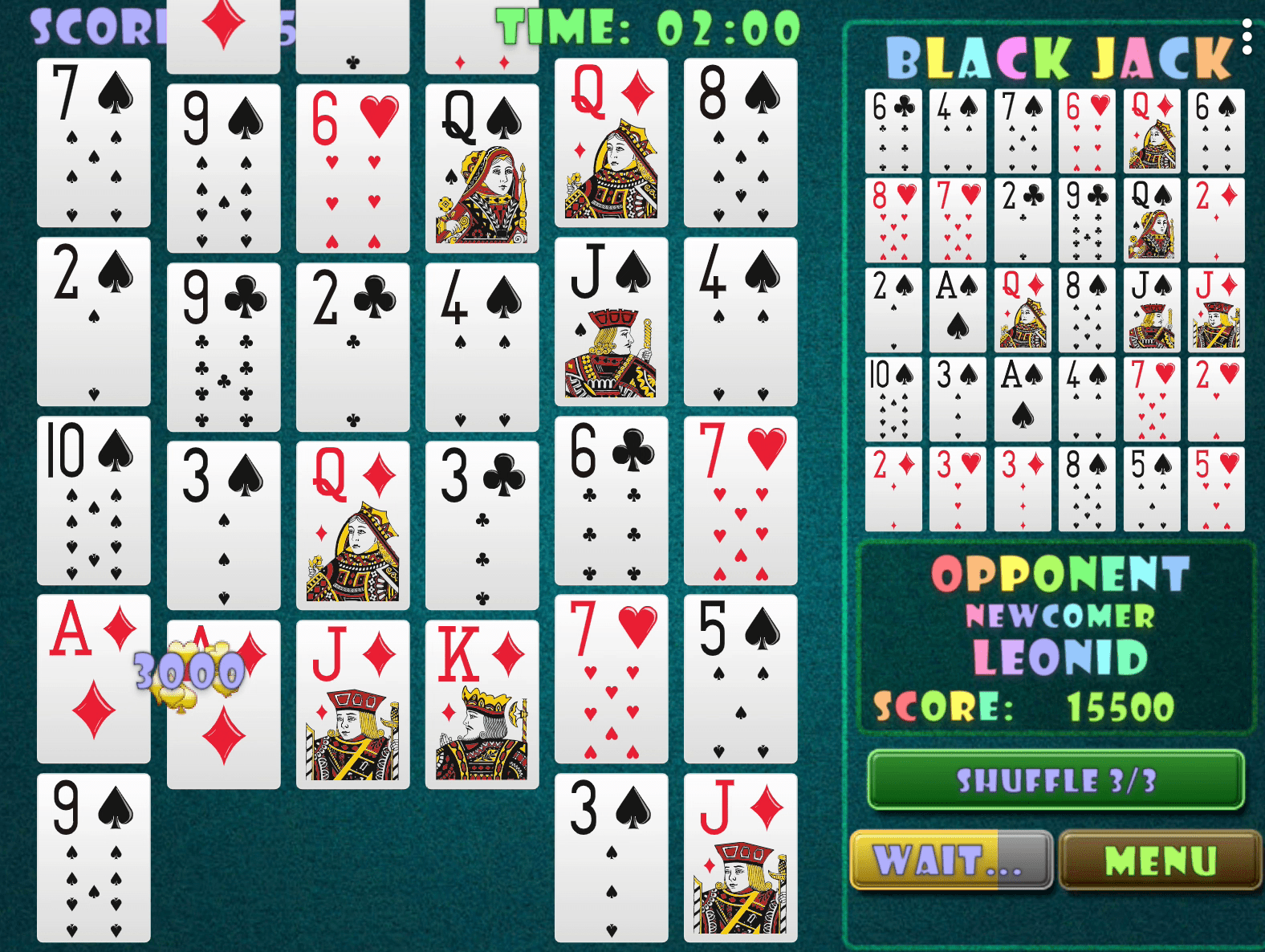 Black Jack Puzzle Screenshot 4