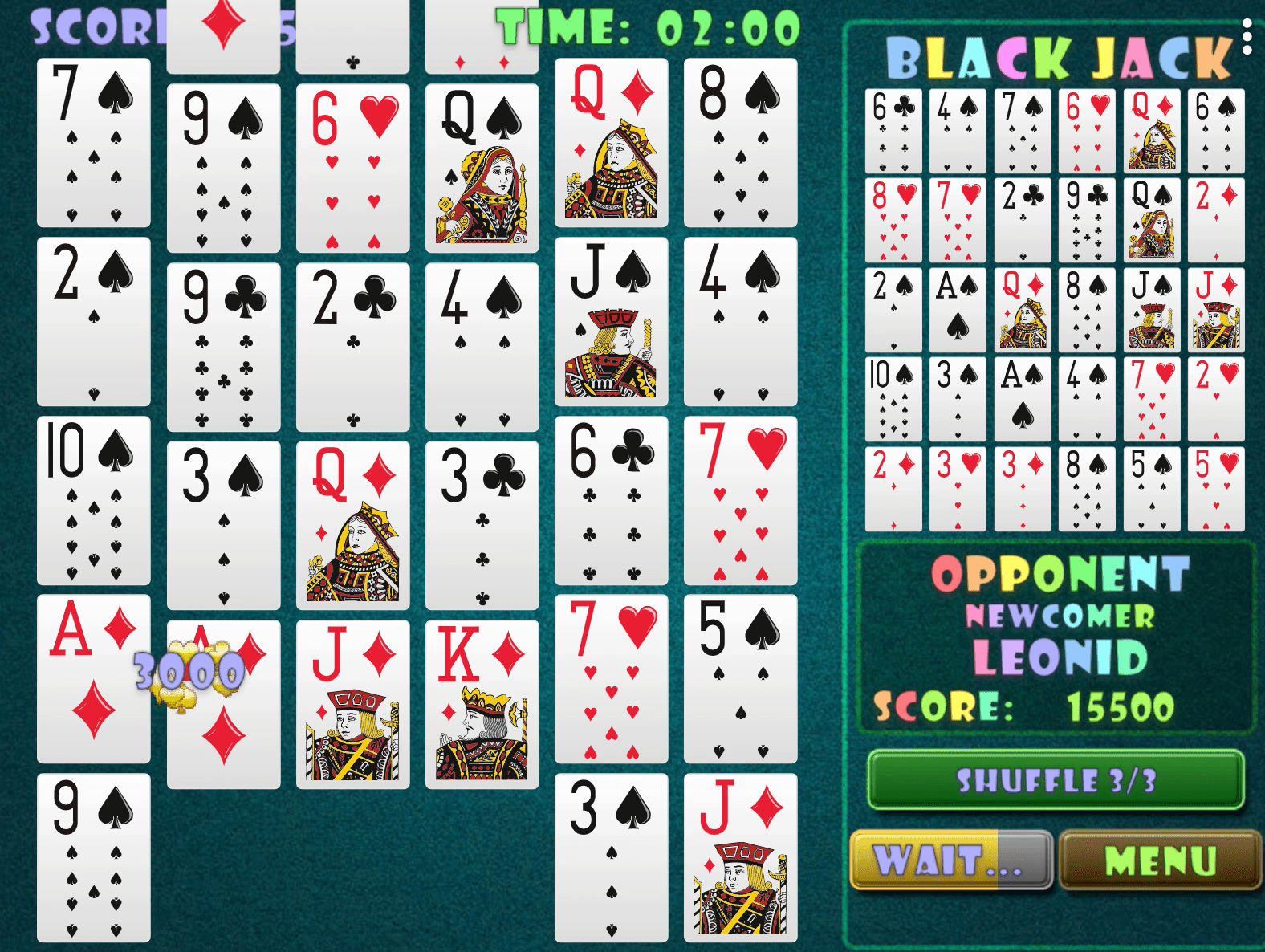 Black Jack Puzzle Screenshot 4 Black Jack Puzzle Screenshot 4