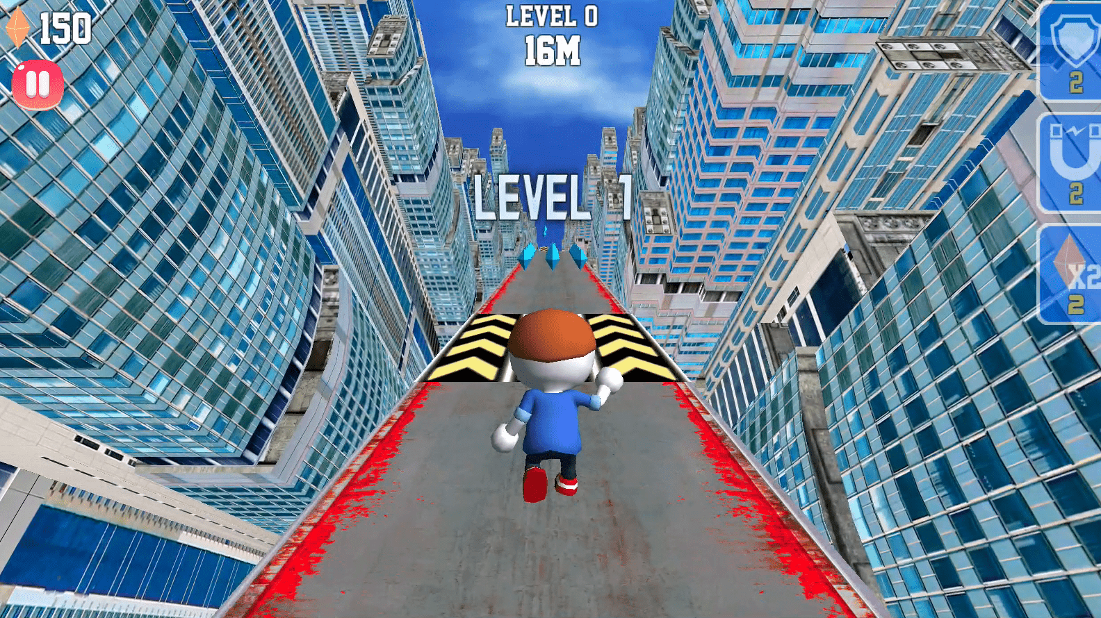 Crazy Runner In City Screenshot 1