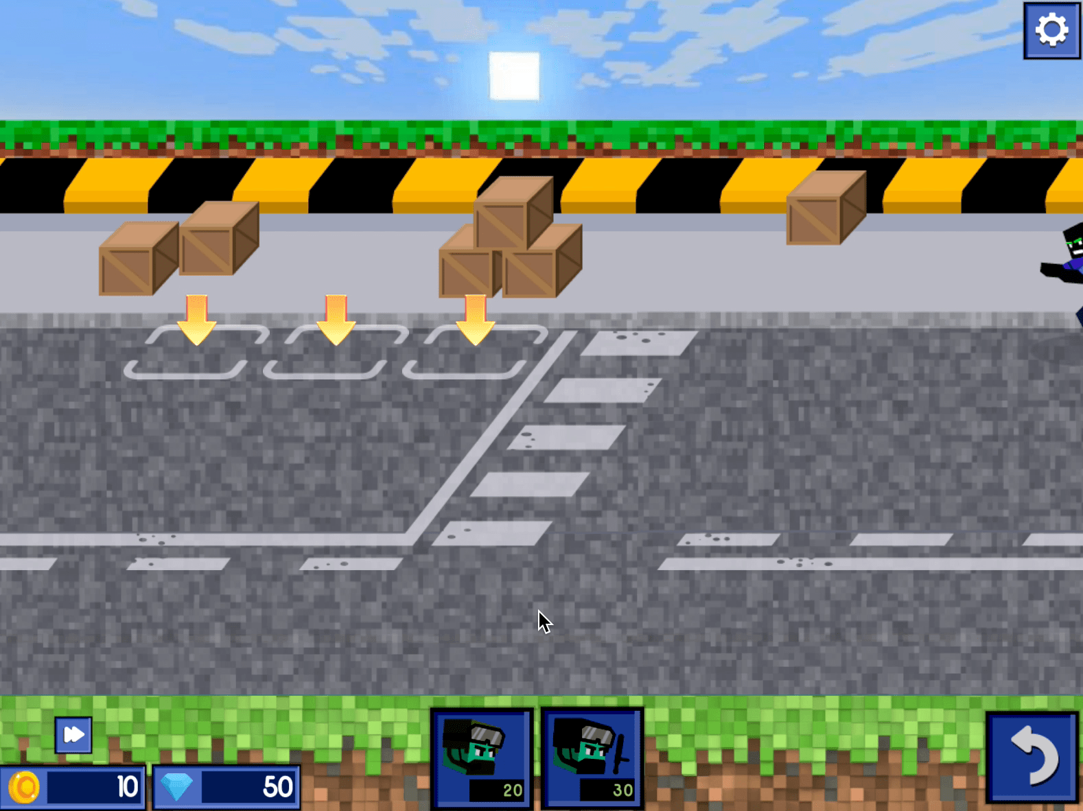 MineWar Soldiers vs Zombies Screenshot 3 MineWar Soldiers vs Zombies Screenshot 3
