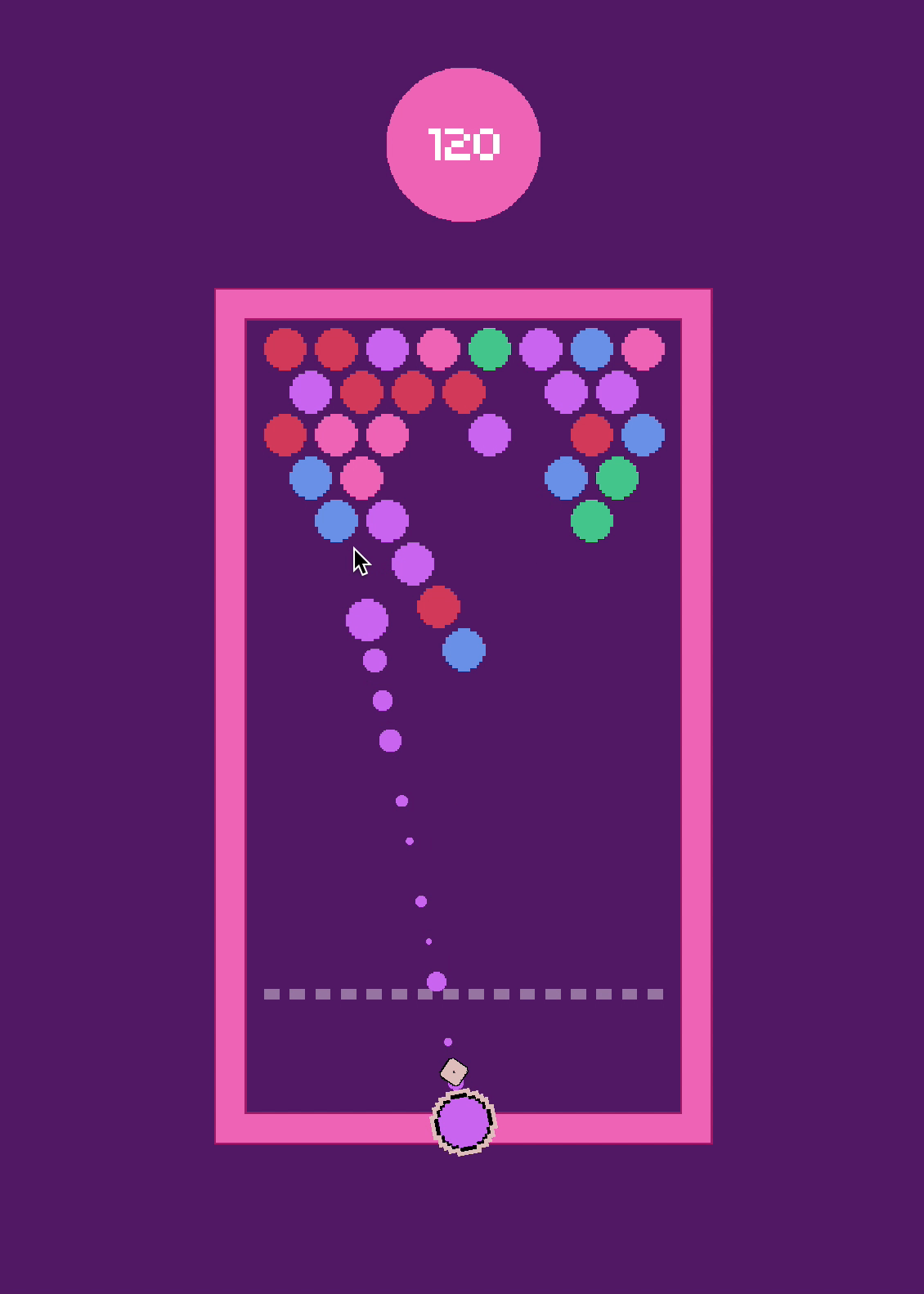 Minimal Bubble Shooter Screenshot 11