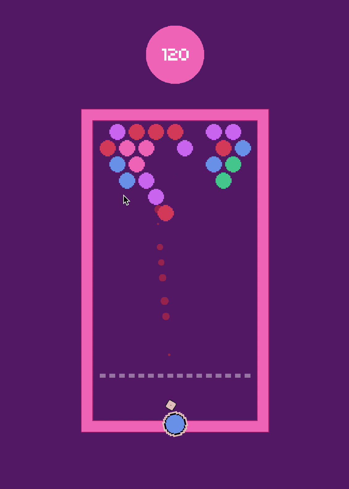 Minimal Bubble Shooter Screenshot 12