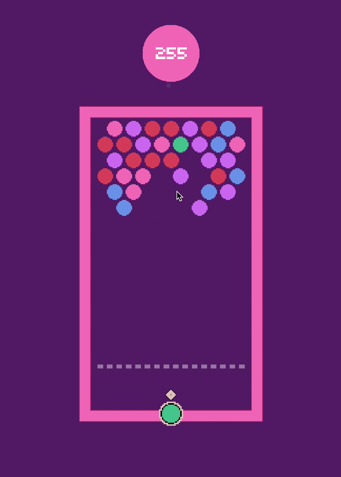 Minimal Bubble Shooter Screenshot 3