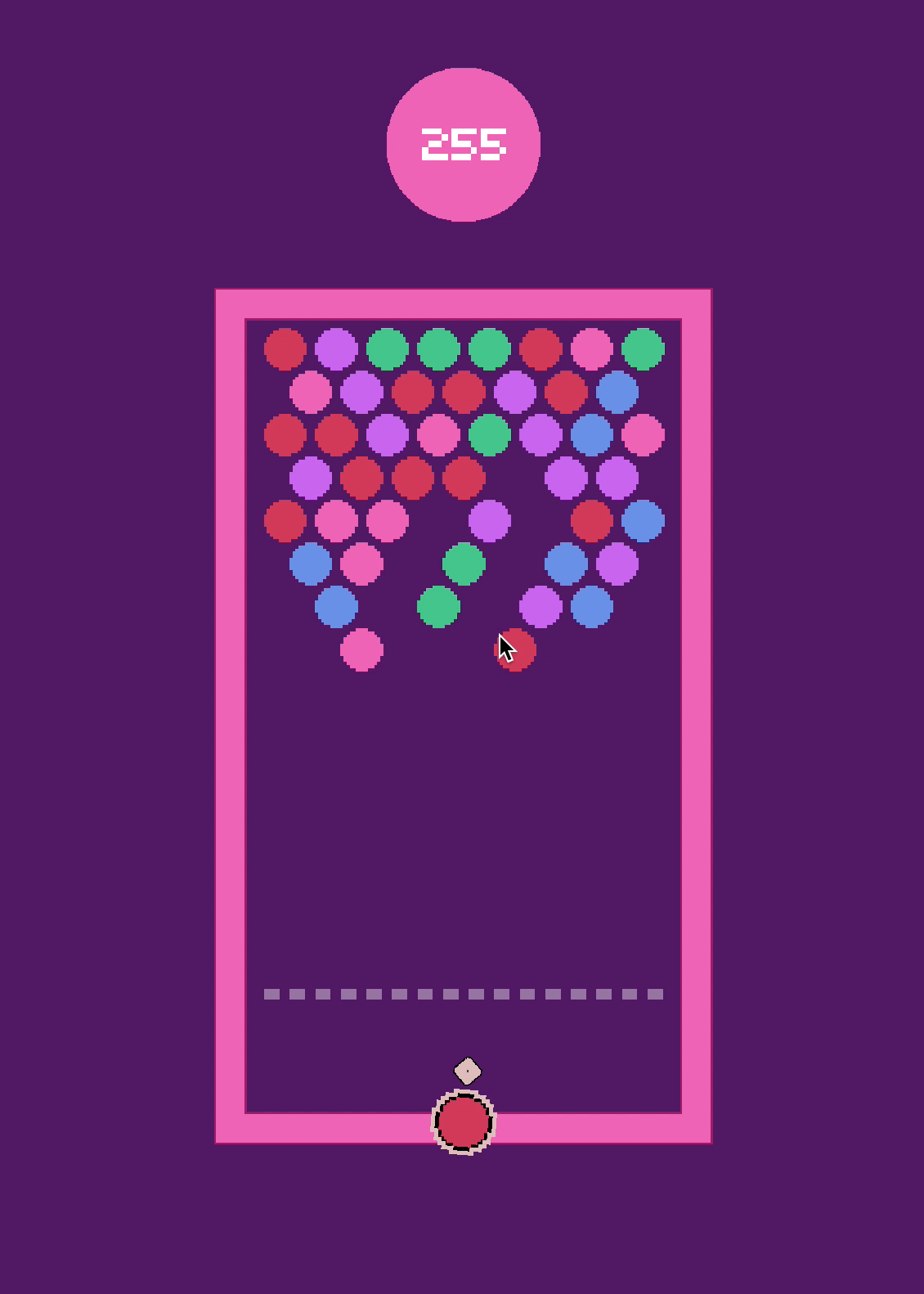 Minimal Bubble Shooter Screenshot 4