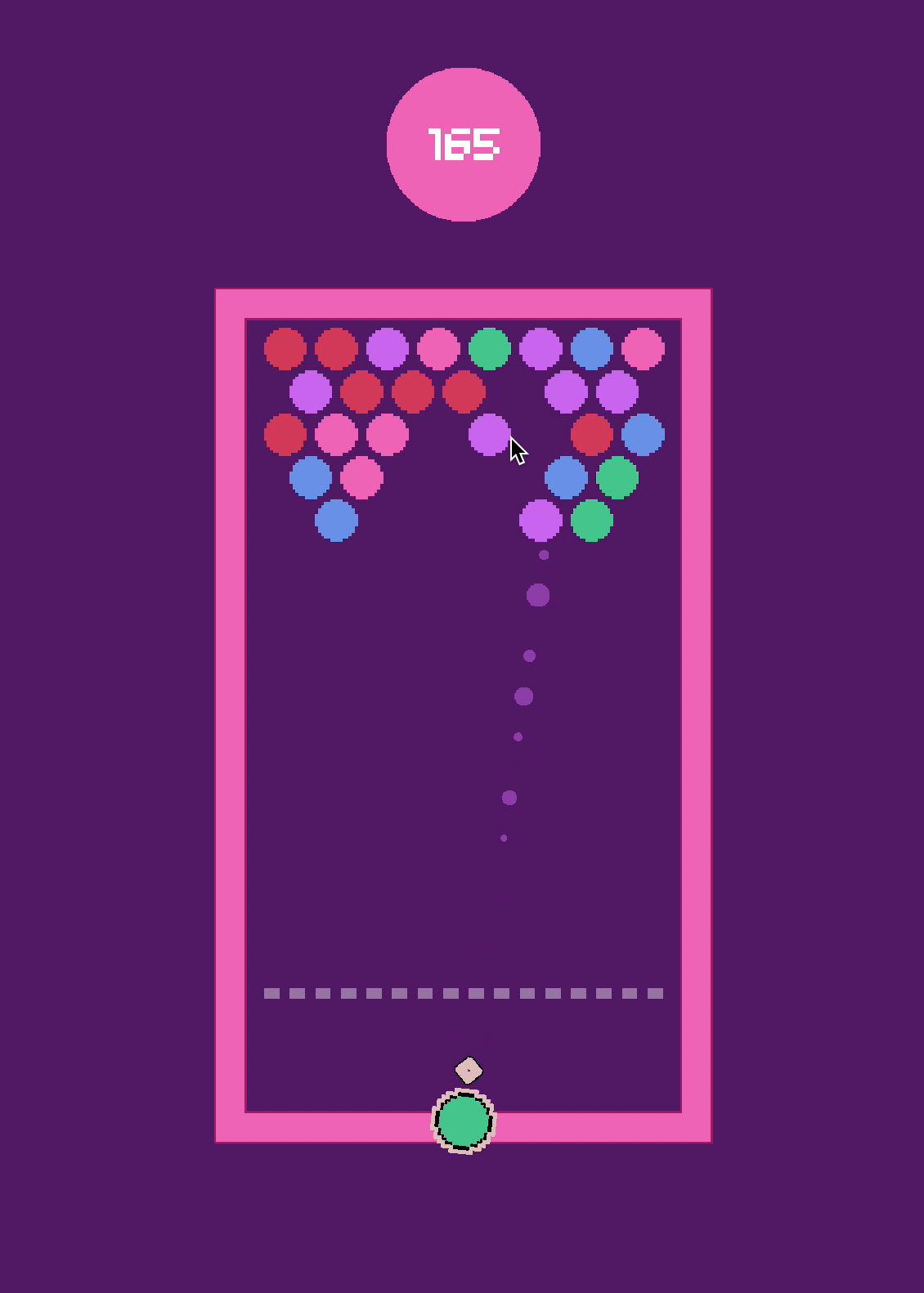 Minimal Bubble Shooter Screenshot 5