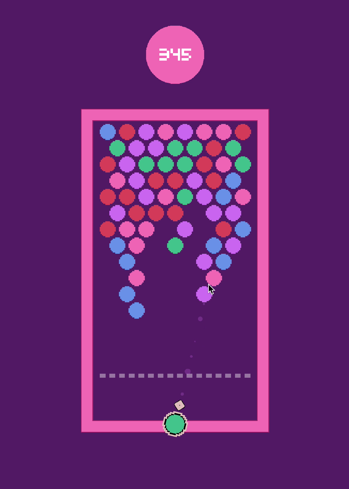 Minimal Bubble Shooter Screenshot 9