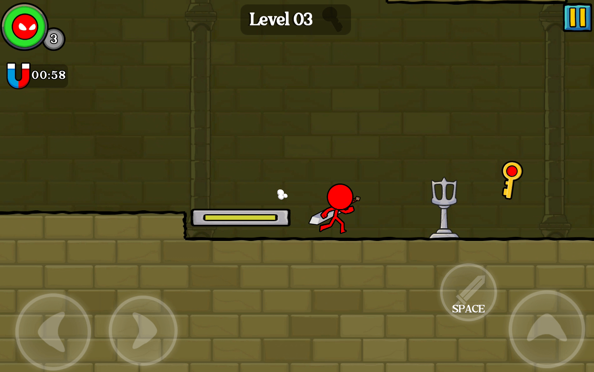 Red Stickman: Fighting Stick