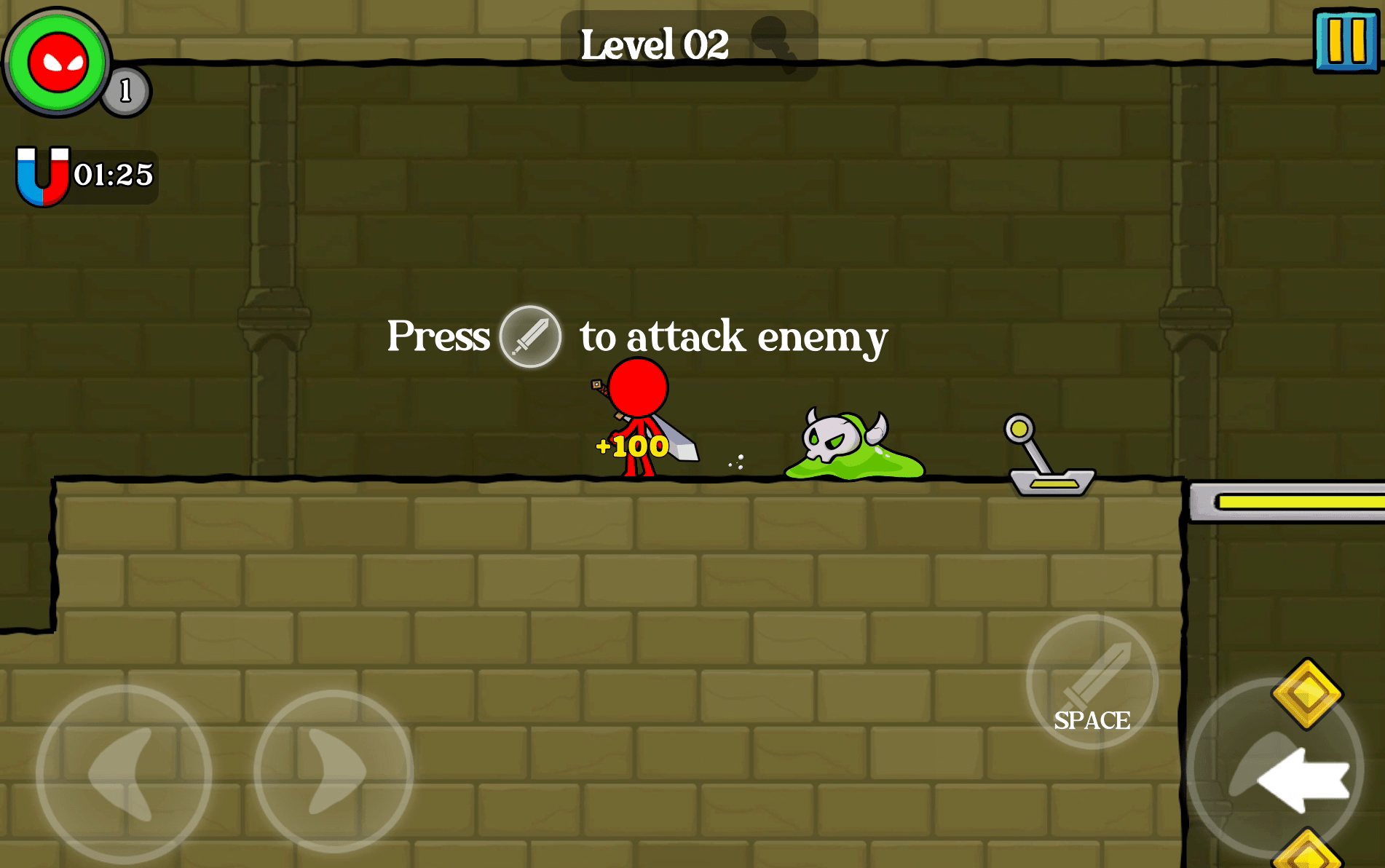 Red Stickman: Fighting Stick Screenshot 3 Red Stickman: Fighting Stick Screenshot 3