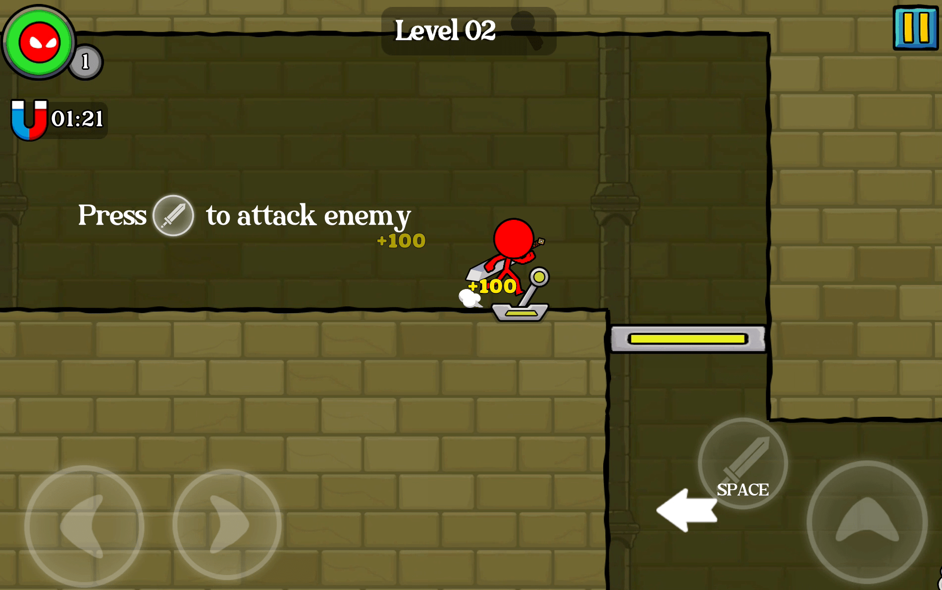 Red Stickman: Fighting Stick Screenshot 5