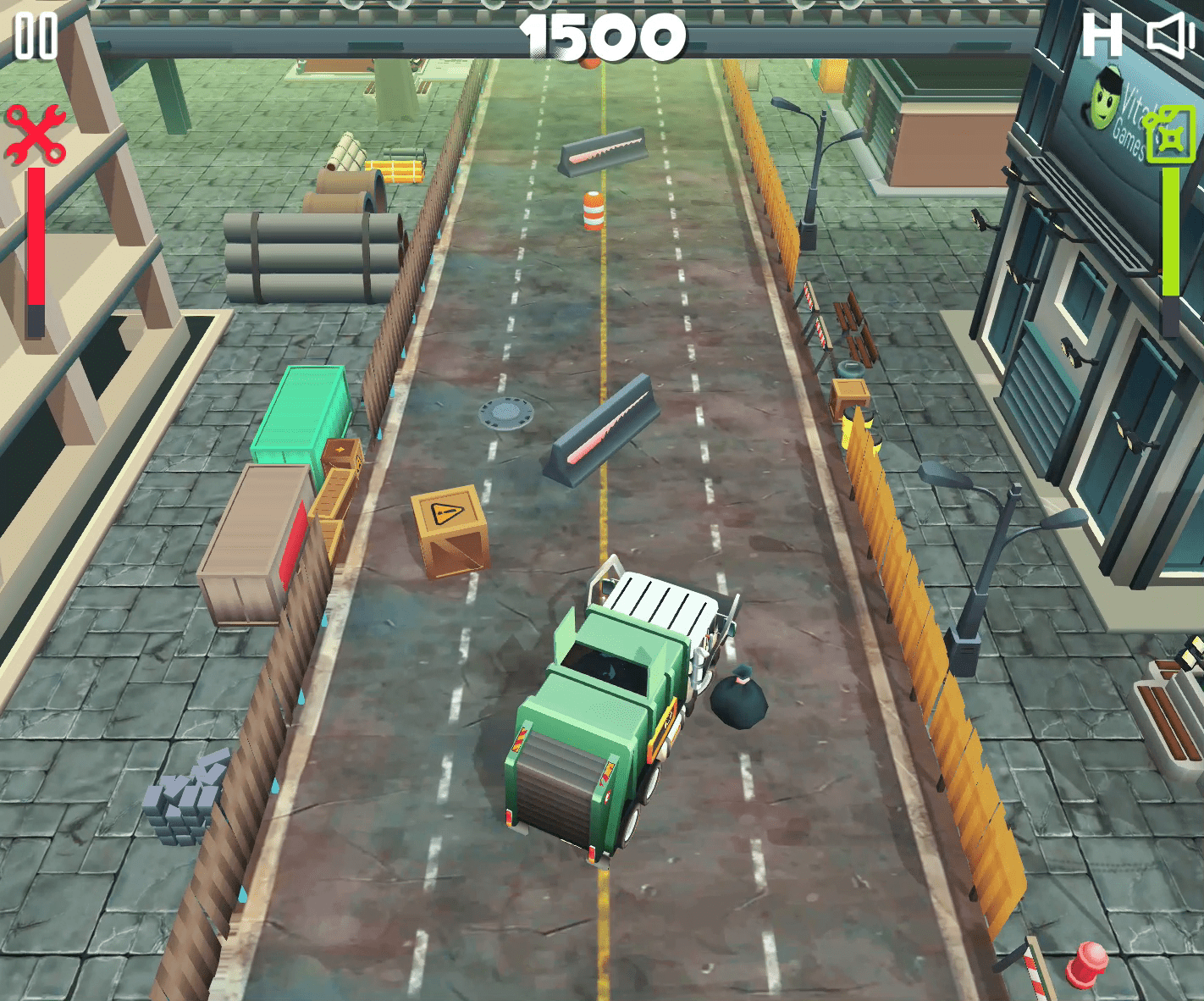 Garbage Rampage Screenshot 1 Garbage Rampage Screenshot 1