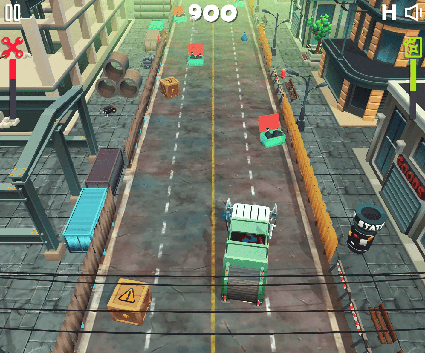 Garbage Rampage Screenshot 2 Garbage Rampage Screenshot 2