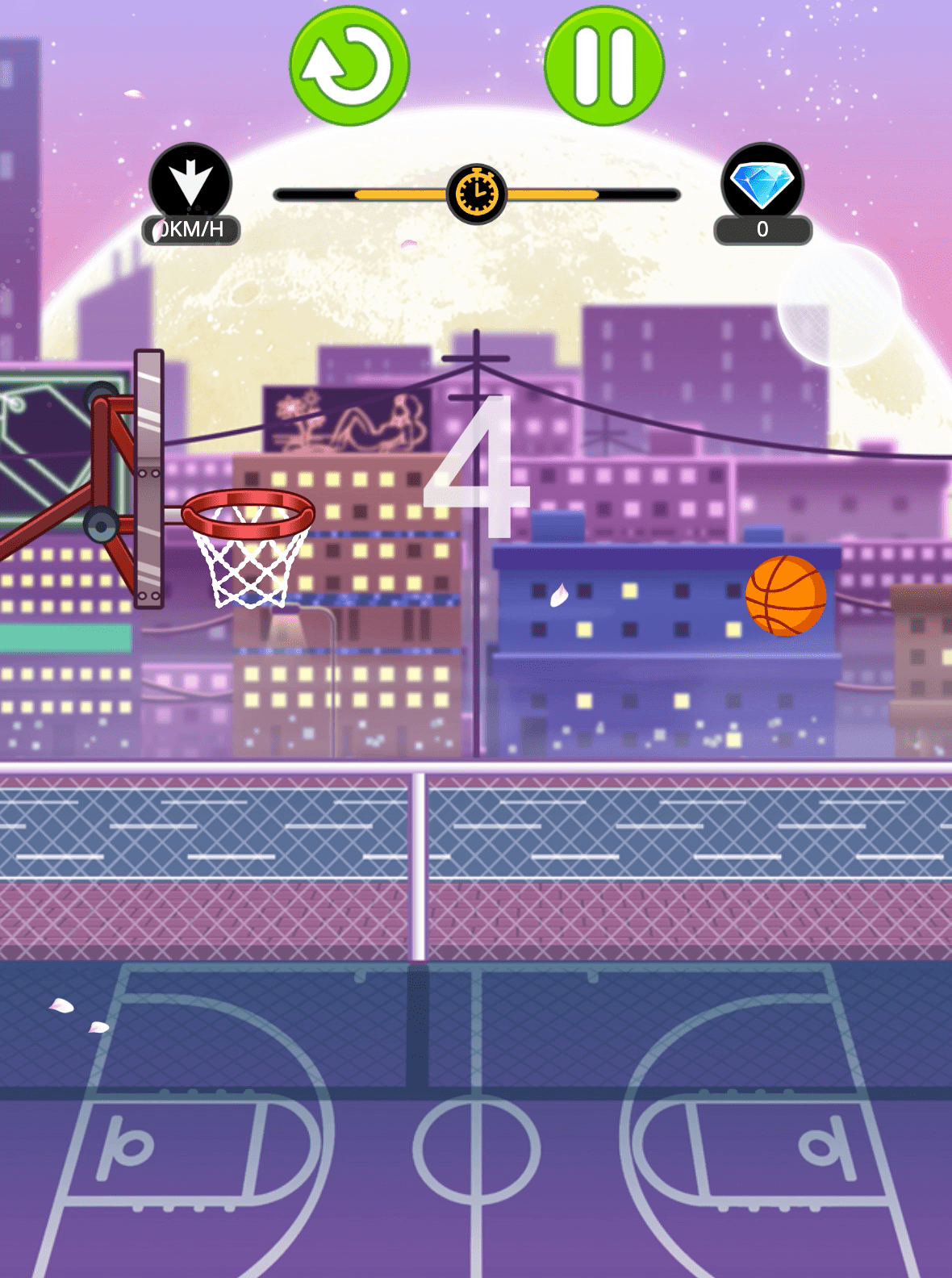 Basketball Serial Shooter Screenshot 1