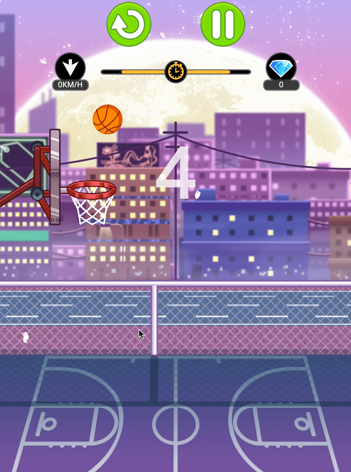 Basketball Serial Shooter Screenshot 2