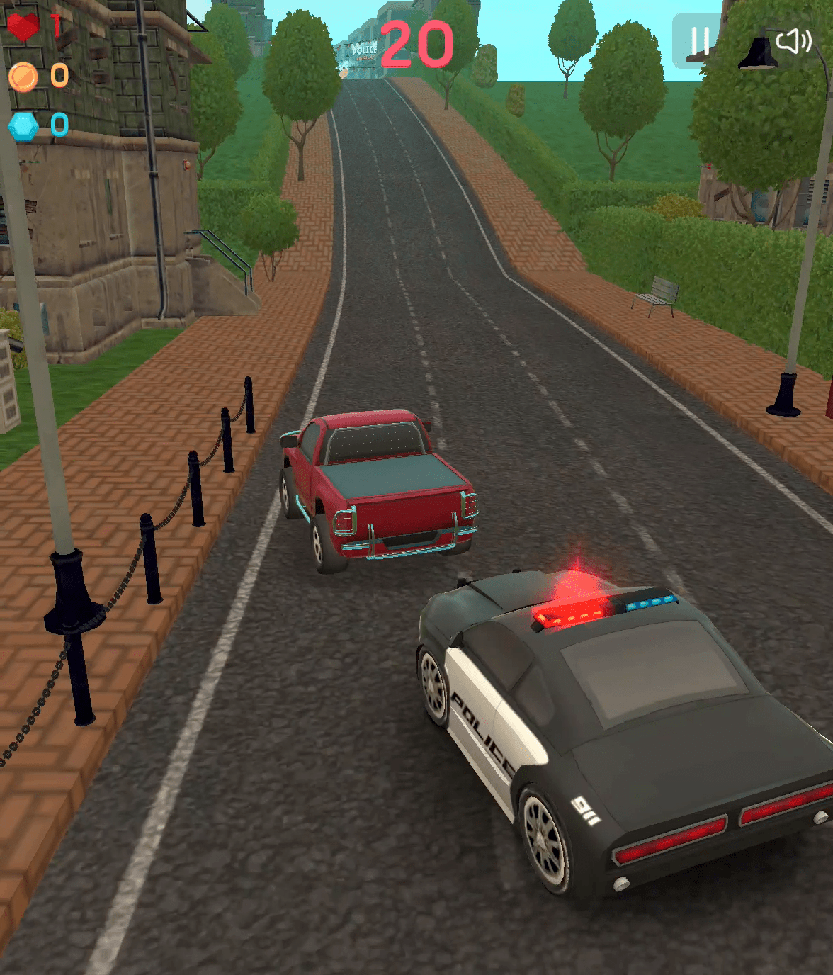 Police Endless Car Screenshot 3