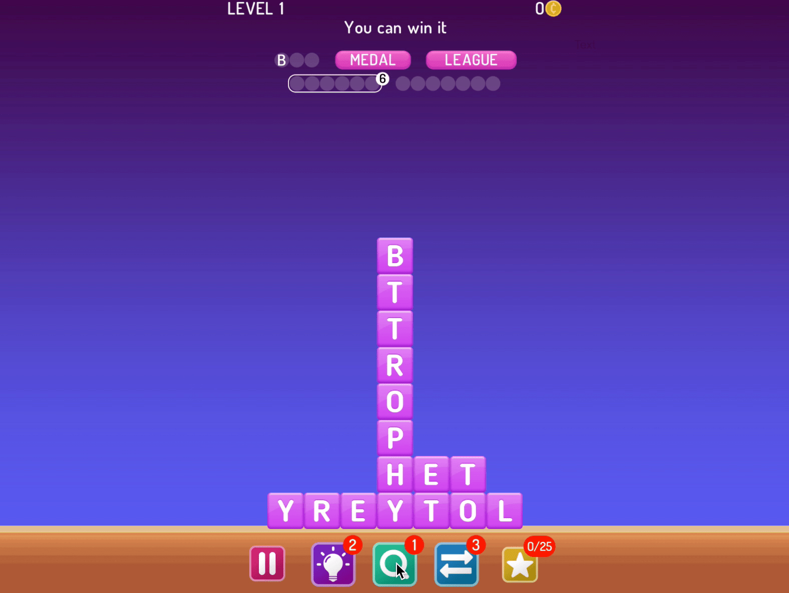 Words Swipe Screenshot 4 Words Swipe Screenshot 4