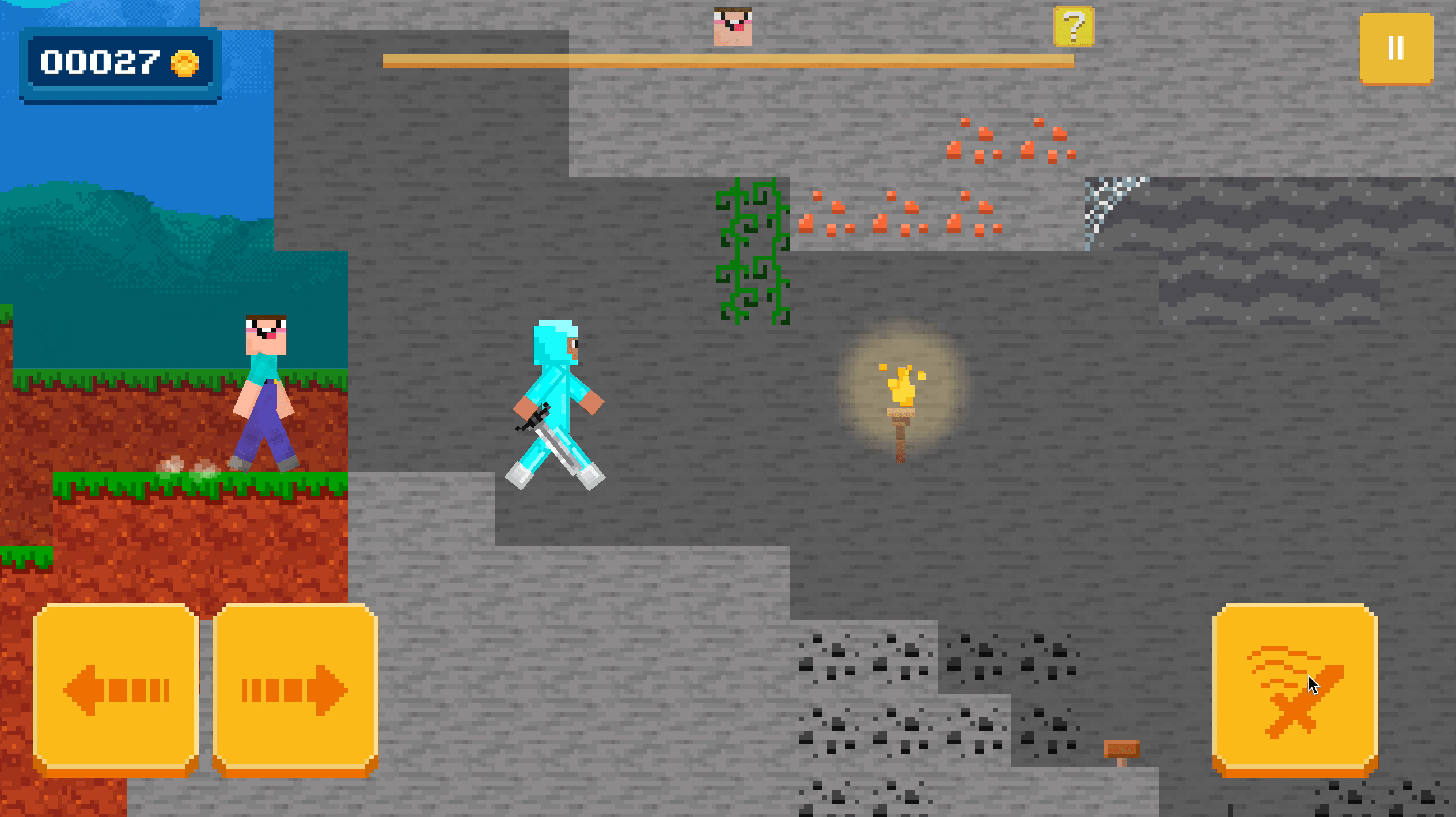 Noob Vs Pro 4 Lucky Block Screenshot 2 Noob Vs Pro 4 Lucky Block Screenshot 2