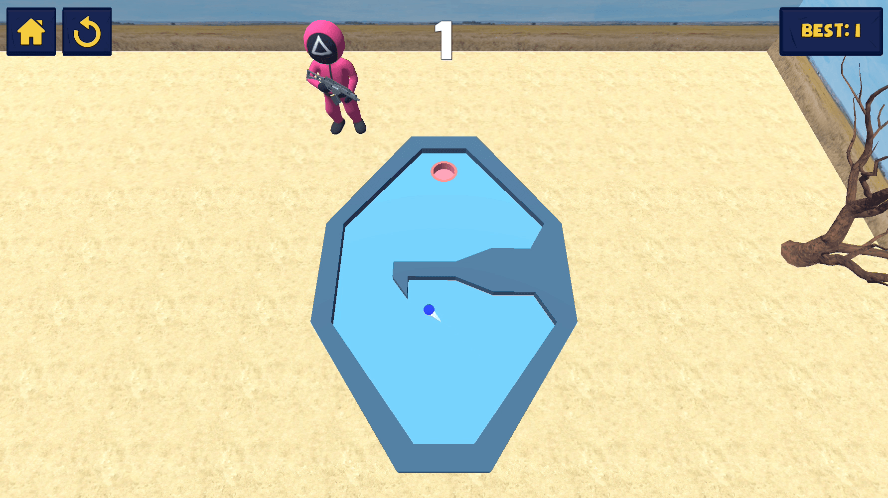 Squid Marble Game Screenshot 2 Squid Marble Game Screenshot 2