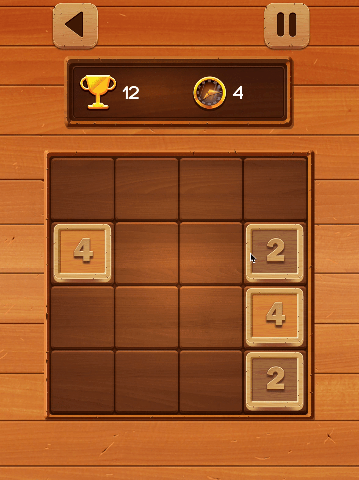 2048 Wooden Edition Screenshot 13 2048 Wooden Edition Screenshot 13