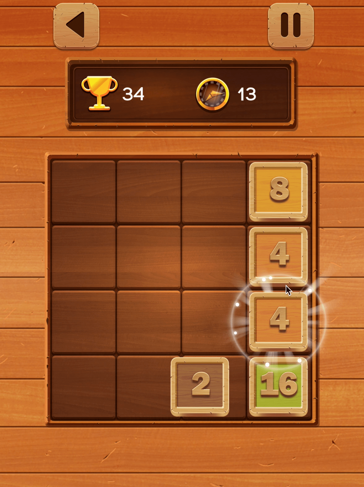 2048 Wooden Edition Screenshot 7