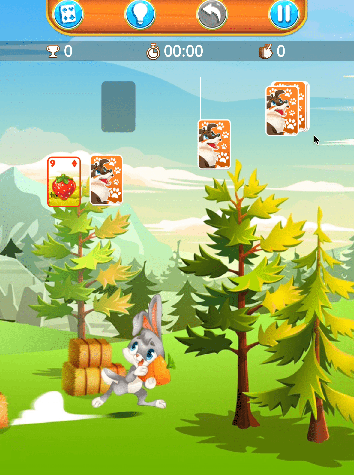 Happy Farm Solitaire Screenshot 1 Happy Farm Solitaire Screenshot 1