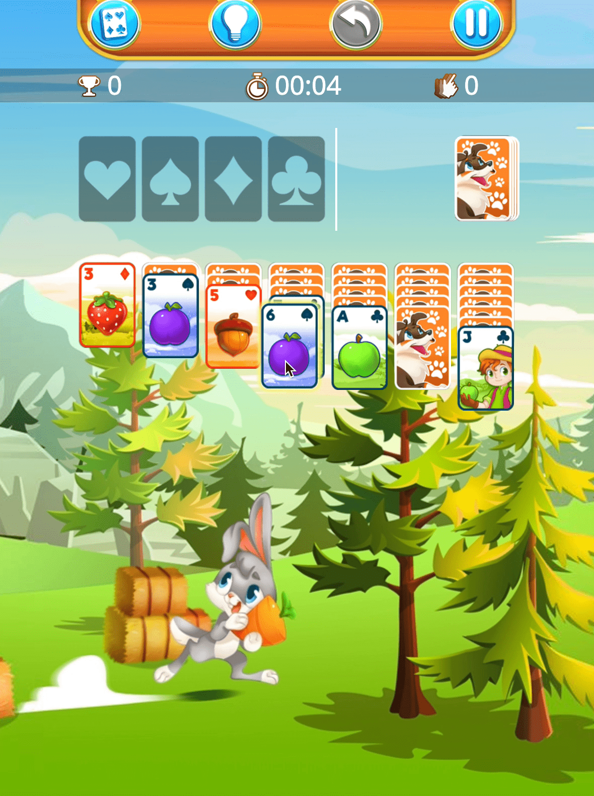 Happy Farm Solitaire Screenshot 10 Happy Farm Solitaire Screenshot 10