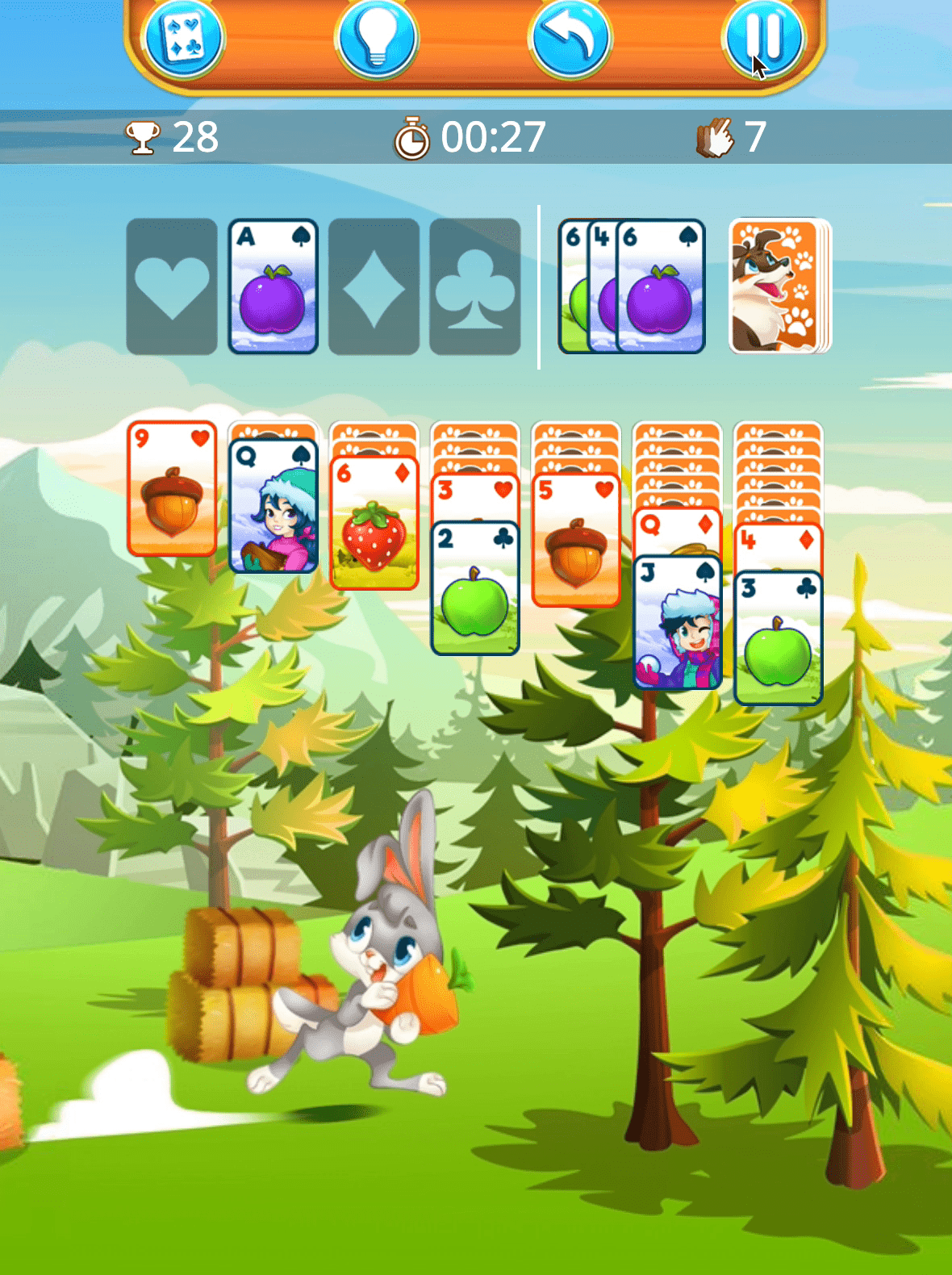 Happy Farm Solitaire Screenshot 4 Happy Farm Solitaire Screenshot 4