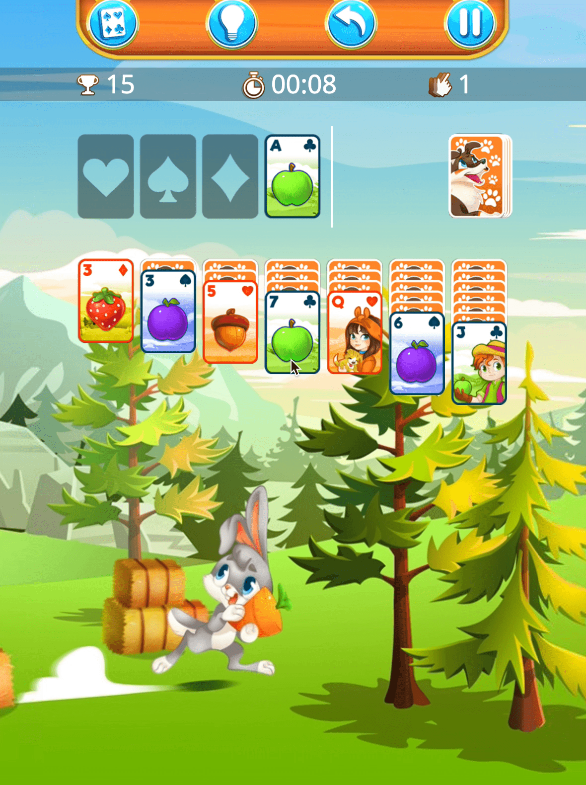 Happy Farm Solitaire Screenshot 5 Happy Farm Solitaire Screenshot 5