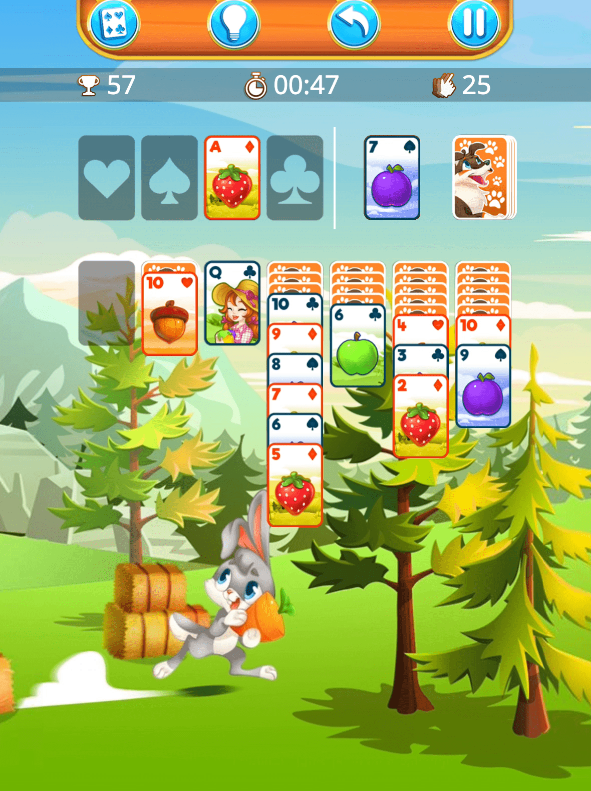 Happy Farm Solitaire Screenshot 6 Happy Farm Solitaire Screenshot 6