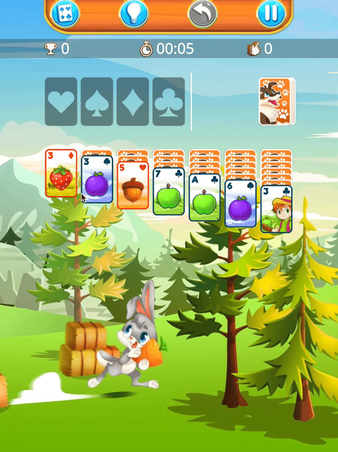 Happy Farm Solitaire Screenshot 7 Happy Farm Solitaire Screenshot 7