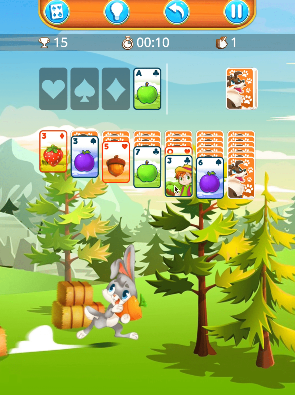 Happy Farm Solitaire Screenshot 9 Happy Farm Solitaire Screenshot 9