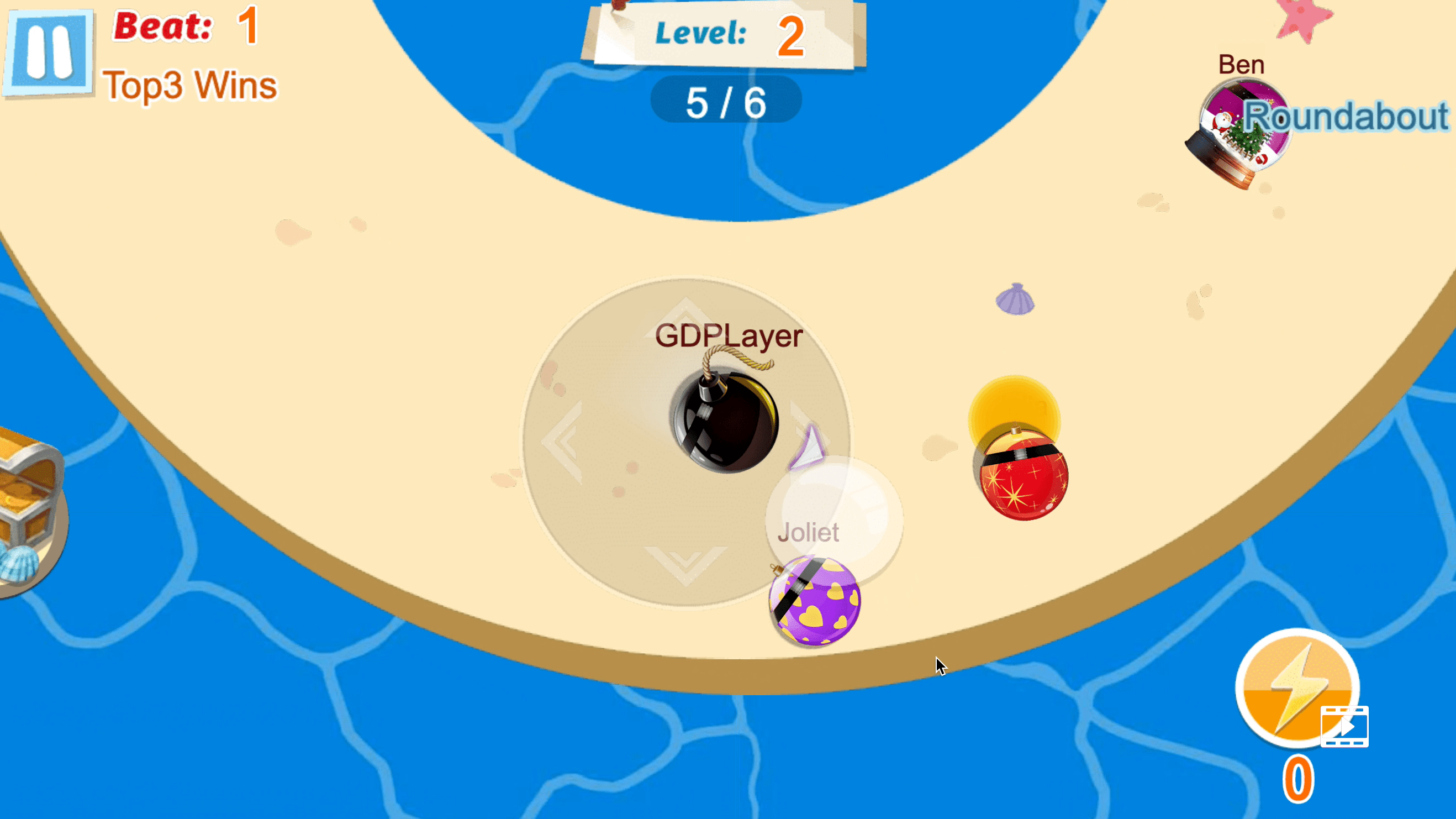 Bumper Ball.io Screenshot 1 Bumper Ball.io Screenshot 1