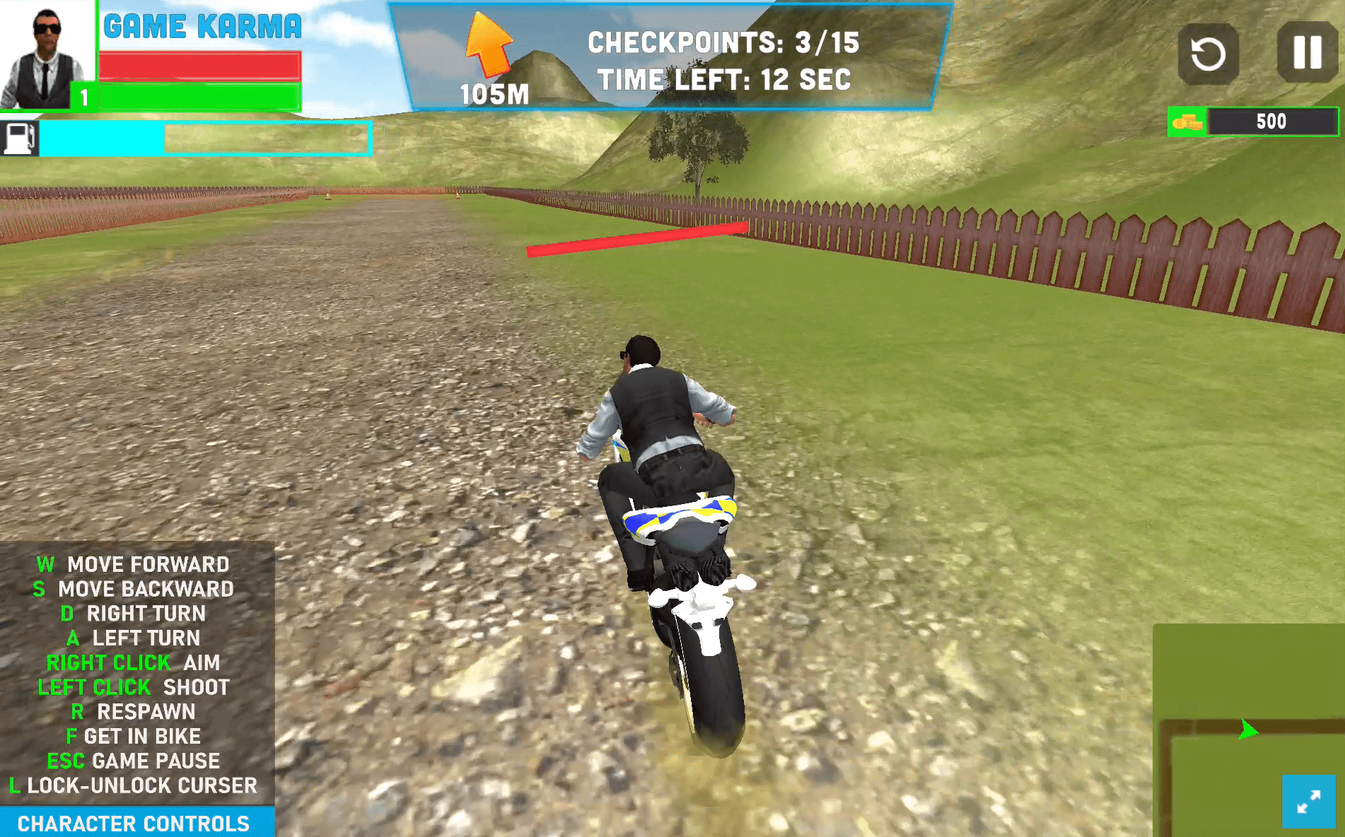Police Chase Motorbike Driver Screenshot 1
