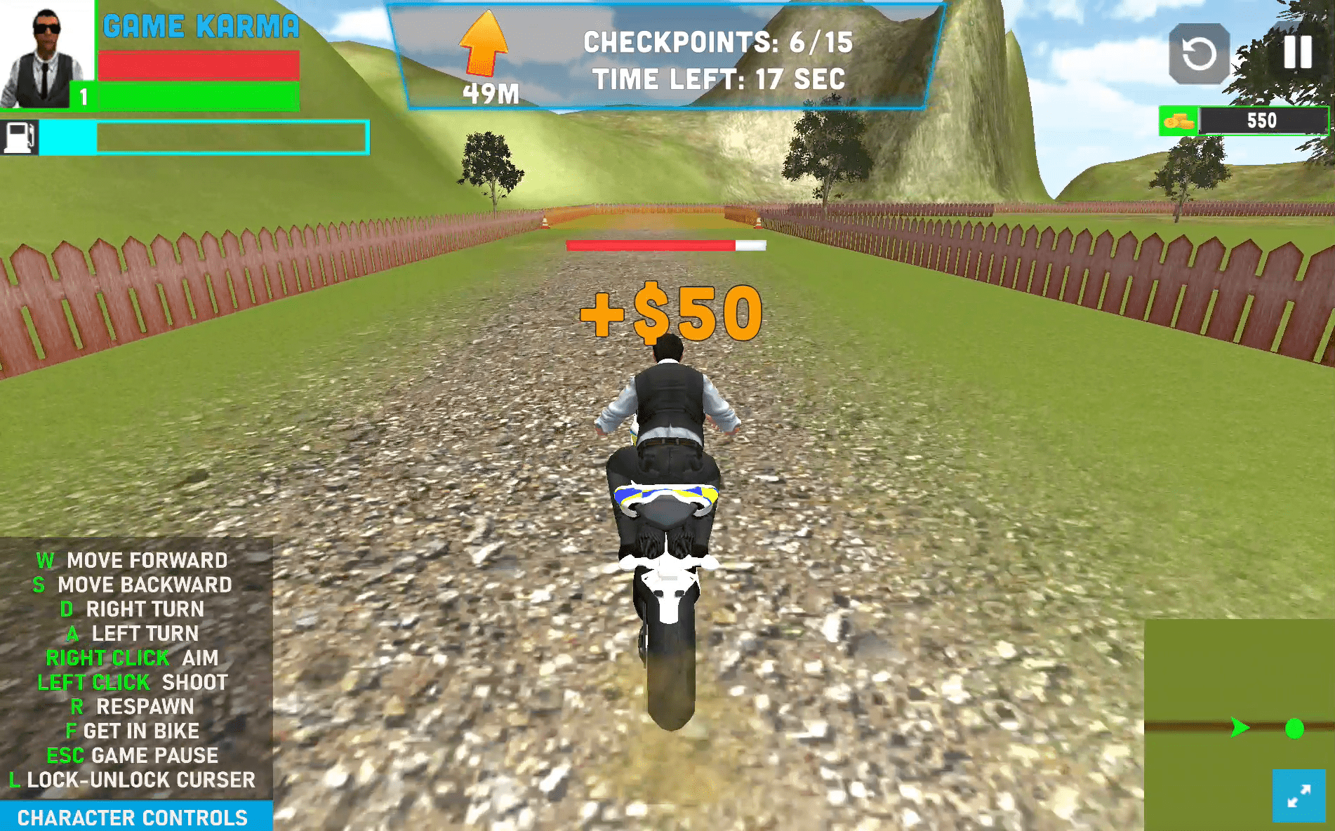 Police Chase Motorbike Driver Screenshot 10