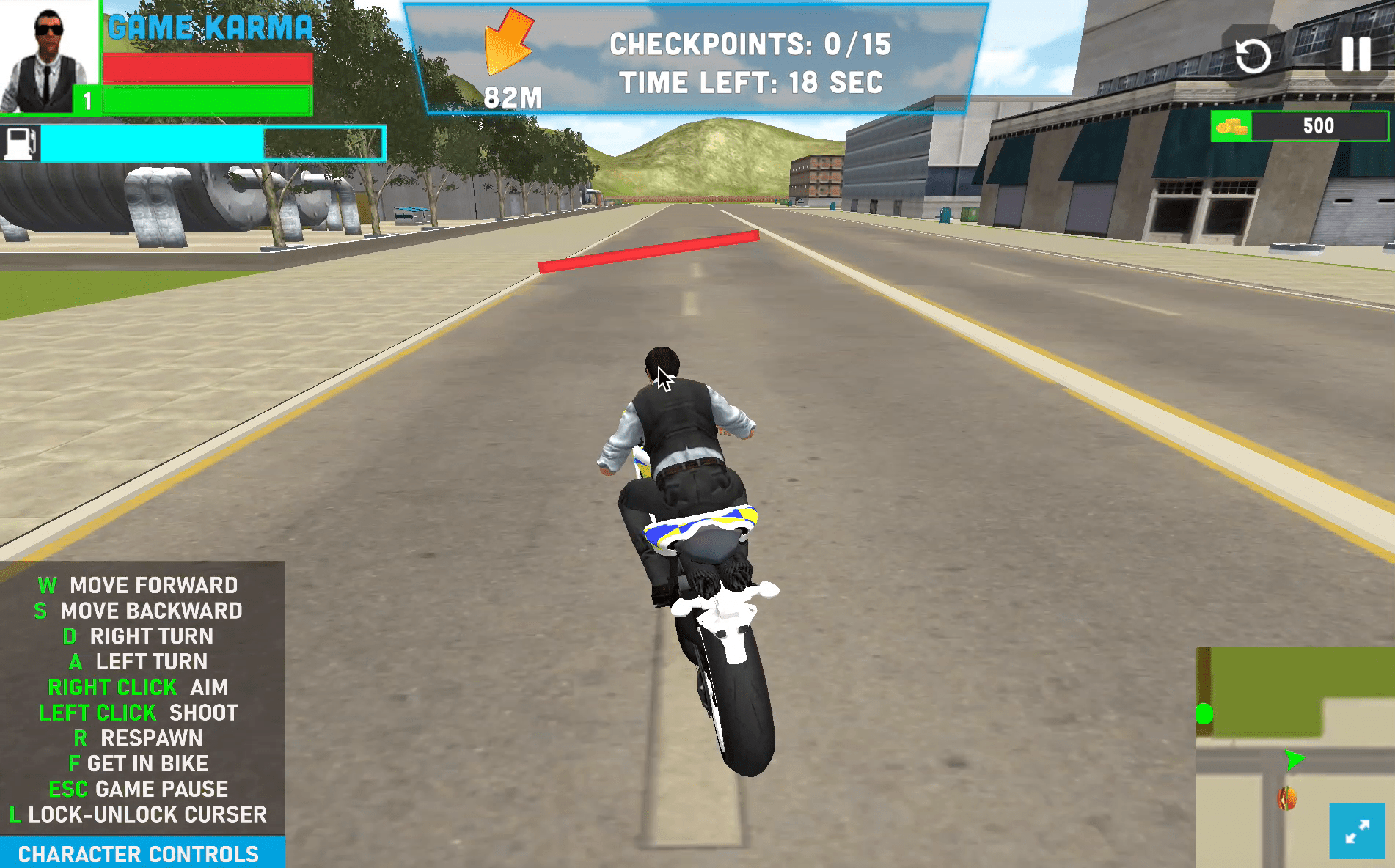 Police Chase Motorbike Driver Screenshot 11